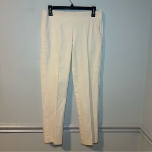 Lilly Pulitzer White Pull-On Dress Pants Size 4